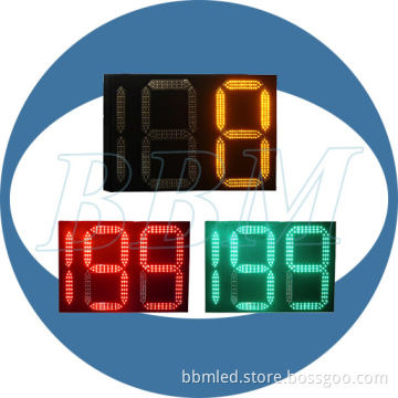 900mm Red Green Yellow Large Digital Countdown Timer with Long Life Span